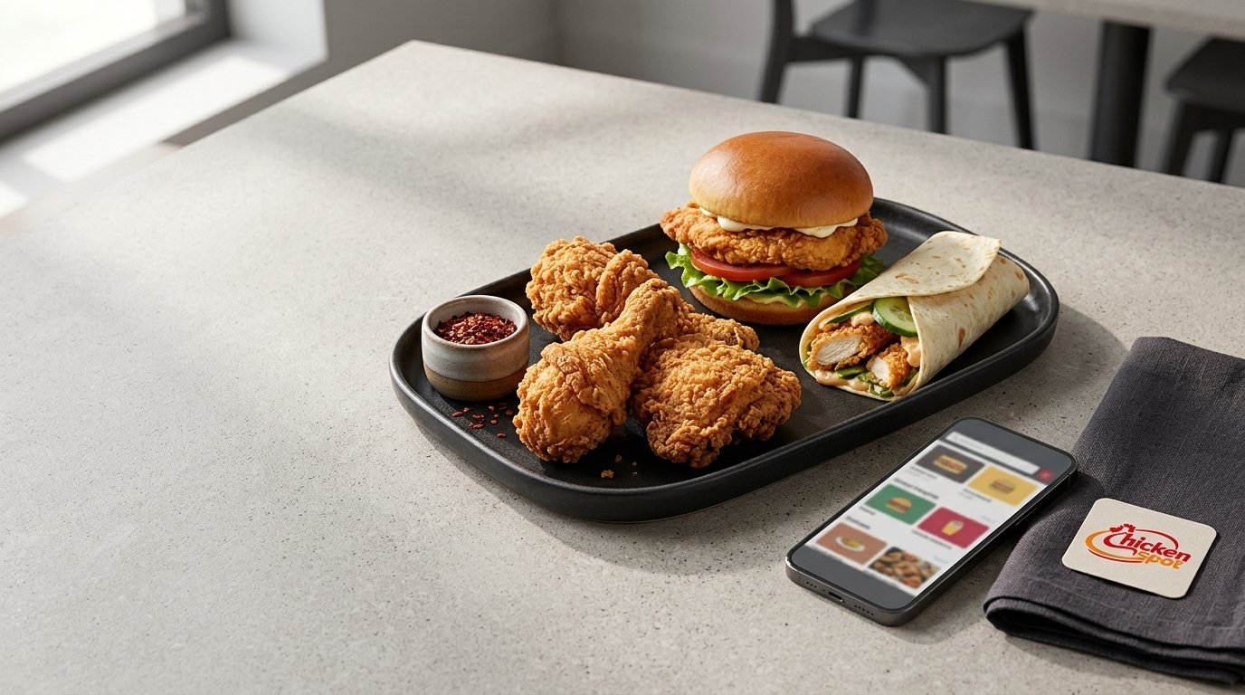 How to Order Fried Chicken Online from Chicken Spott