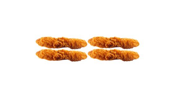 4 Pcs Chicken Strips
