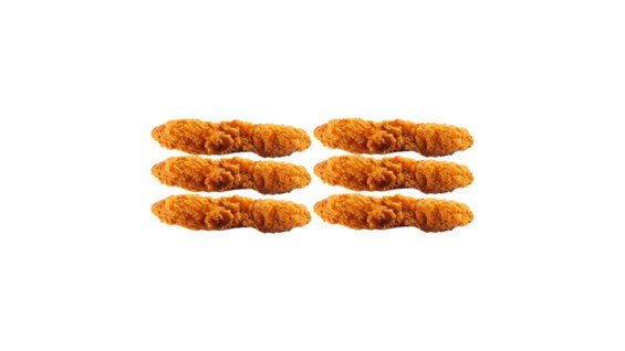 6 Pcs Chicken Strips