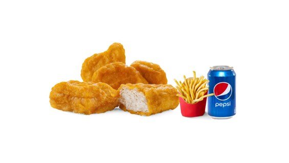 4 Pcs Nuggets Meal