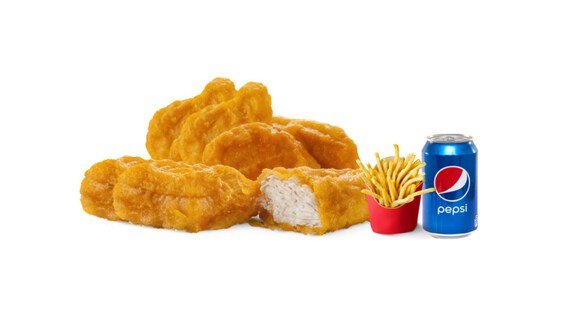 6 Pcs Nuggets Meal