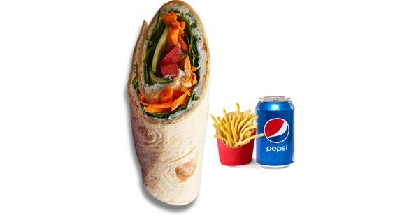 Veggie Wrap Meal