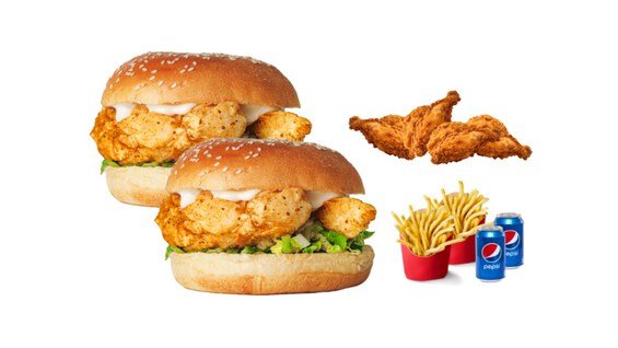 Chicken Spot Mini Bucket