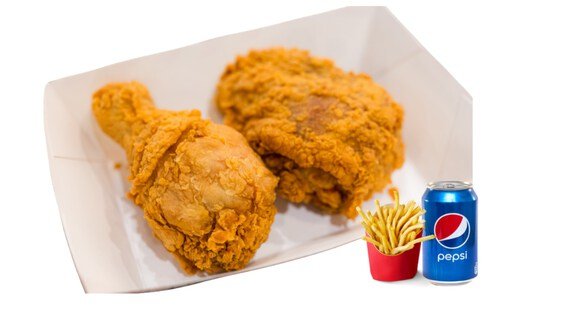 2 Pcs Chicken Meal