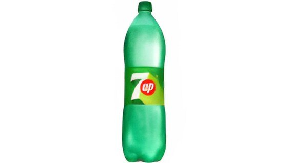 1.5 Liter 7UP Bottle