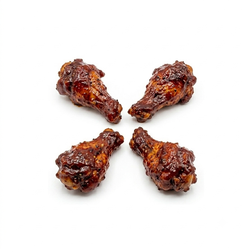 4 Pcs BBQ Wings